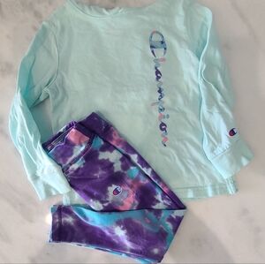 Champion Tye-Dye Hoodie Set